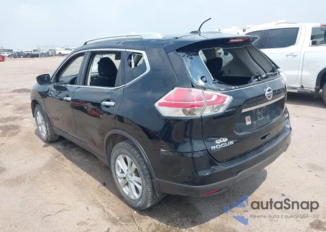 2014 Nissan Rogue Sv из США, поврежденный, VIN 5N1AT2MV9EC754867